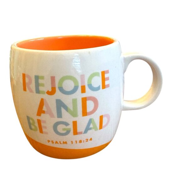 Rejoice And Be Glad Ceramic Mug 16 Oz DaySpring Candace Cameron Bure - Picture 1 of 8